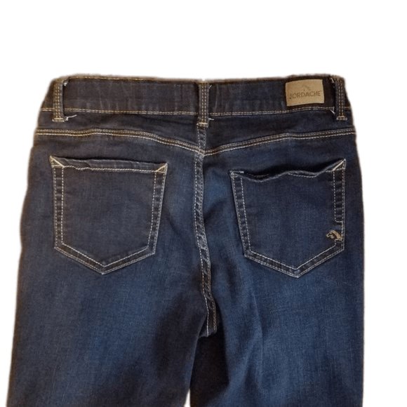 Girls Jordache Blue Denim Super Skinny Jeans Size 18 26" Waist - Picture 4 of 5